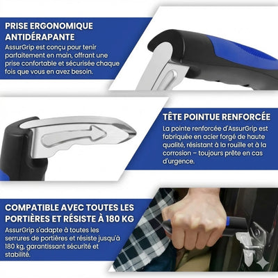 AssurGrip™ - Appui sûr en voiture