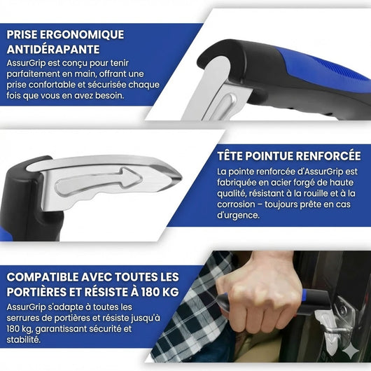 AssurGrip™ - Appui sûr en voiture